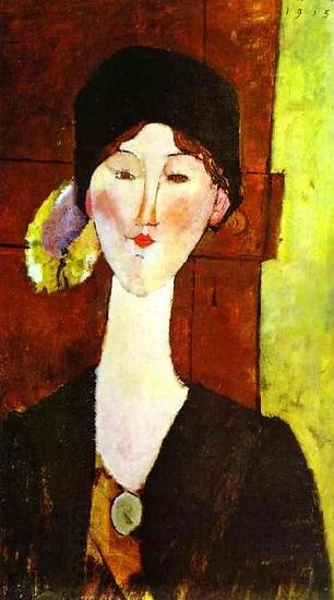 Amedeo Modigliani Portrait of Beatris Hastings oil painting picture